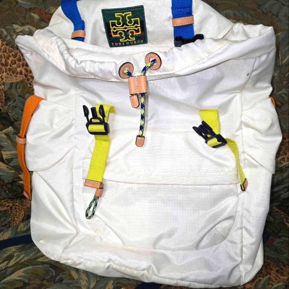100% Tory Burch Ripstop Backpack
